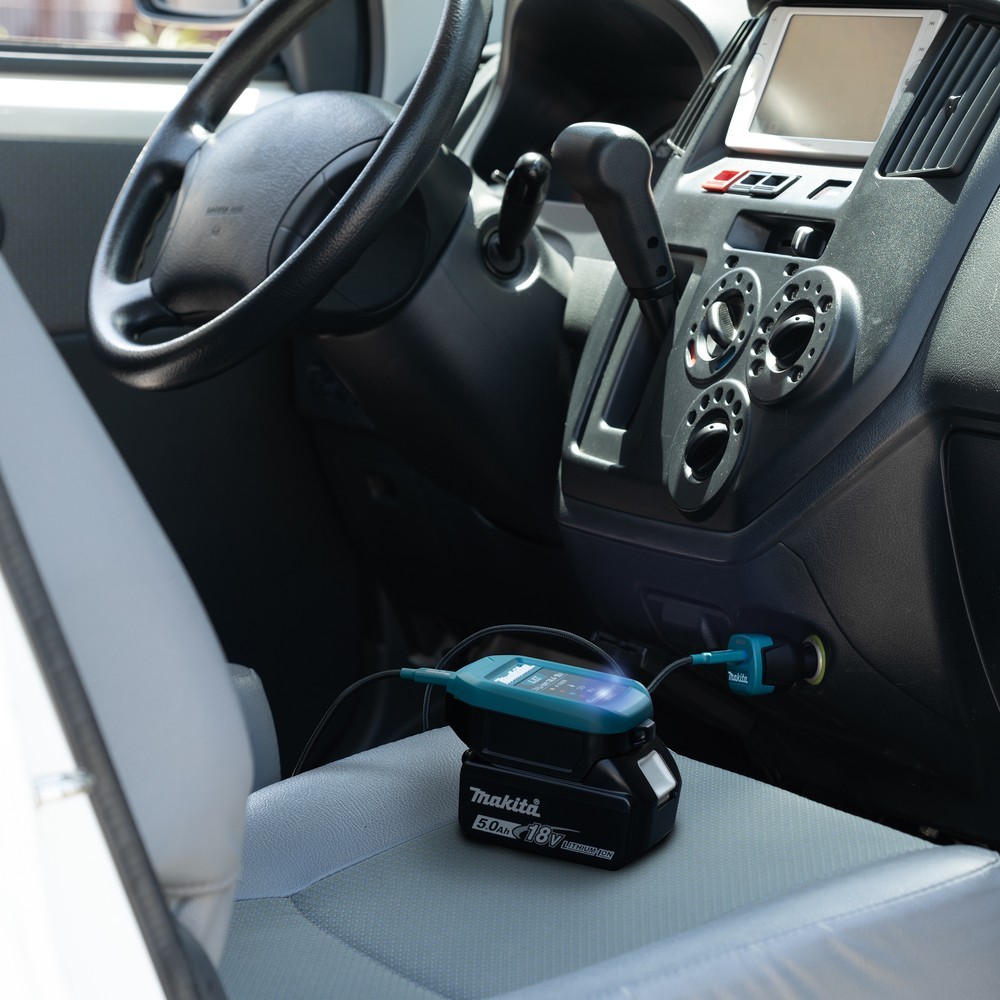 Makita 1916H8-8 In Car Charger Adapter & Cable - Image 3