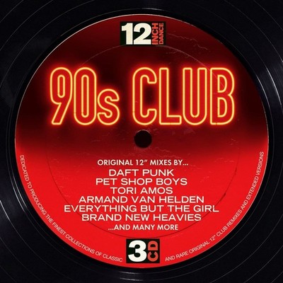 Audio Cd - 12 Inch Dance: 90s Club (3 Cd)  - Rhino Records -D- Neu