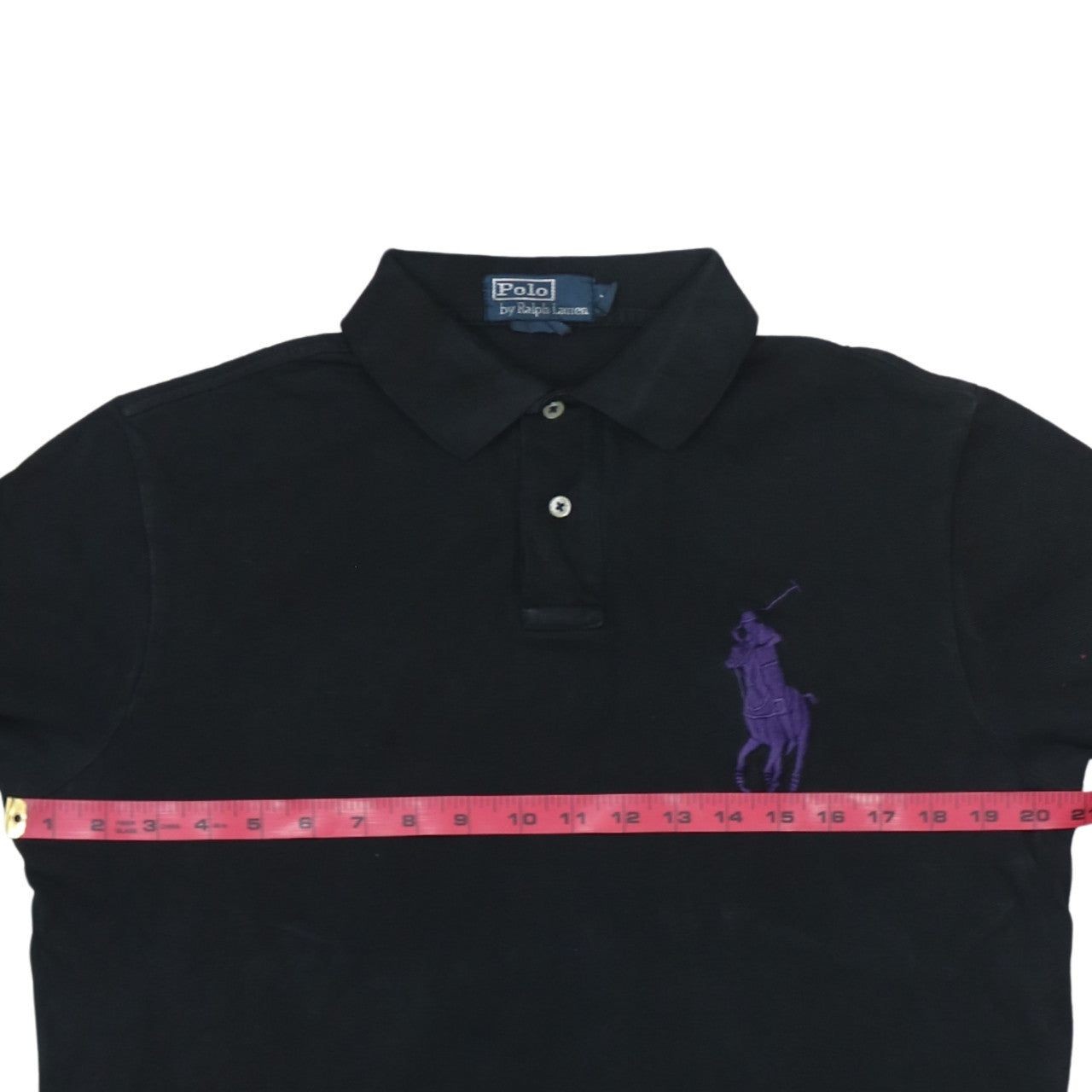 Polo Ralph Lauren Black Polo Mens M image 5