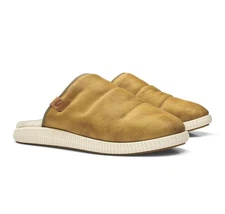 Olukai Mens Slippers Mua 'Ili Slides Sandal Shoes Shearling Lined Size 12 $120