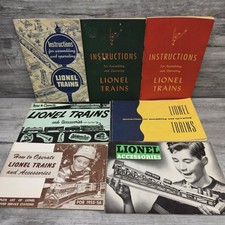 Vintage Lionel Instructions and Accessories Manual Lot (7)