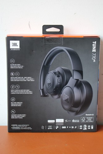 JBL TUNE 770NC Wireless Pure Bass Sound Adaptive Noise Cancelling Headphones - Picture 4 of 7