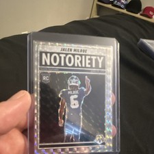 Panini Mosaic 2025 Jalen Milroe Notoriety Rookie Insert #15 Seattle Seahawks NFL