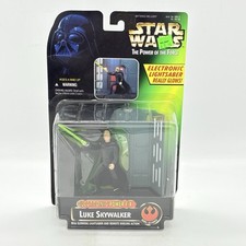 Star Wars Power Of The Force Luke Skywalker Electronic Power F X POTF Vtg 1997