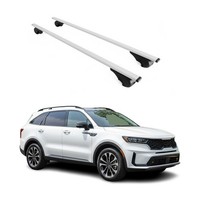 DachträGer GrundträGer FüR Kia Sorento MQ4 X Line 2021-2026 75Kg Stahl Silber 2X