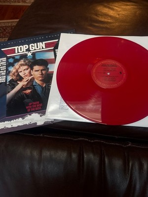 top gun original motion, picture soundtrack add vinyl LP excellent condition