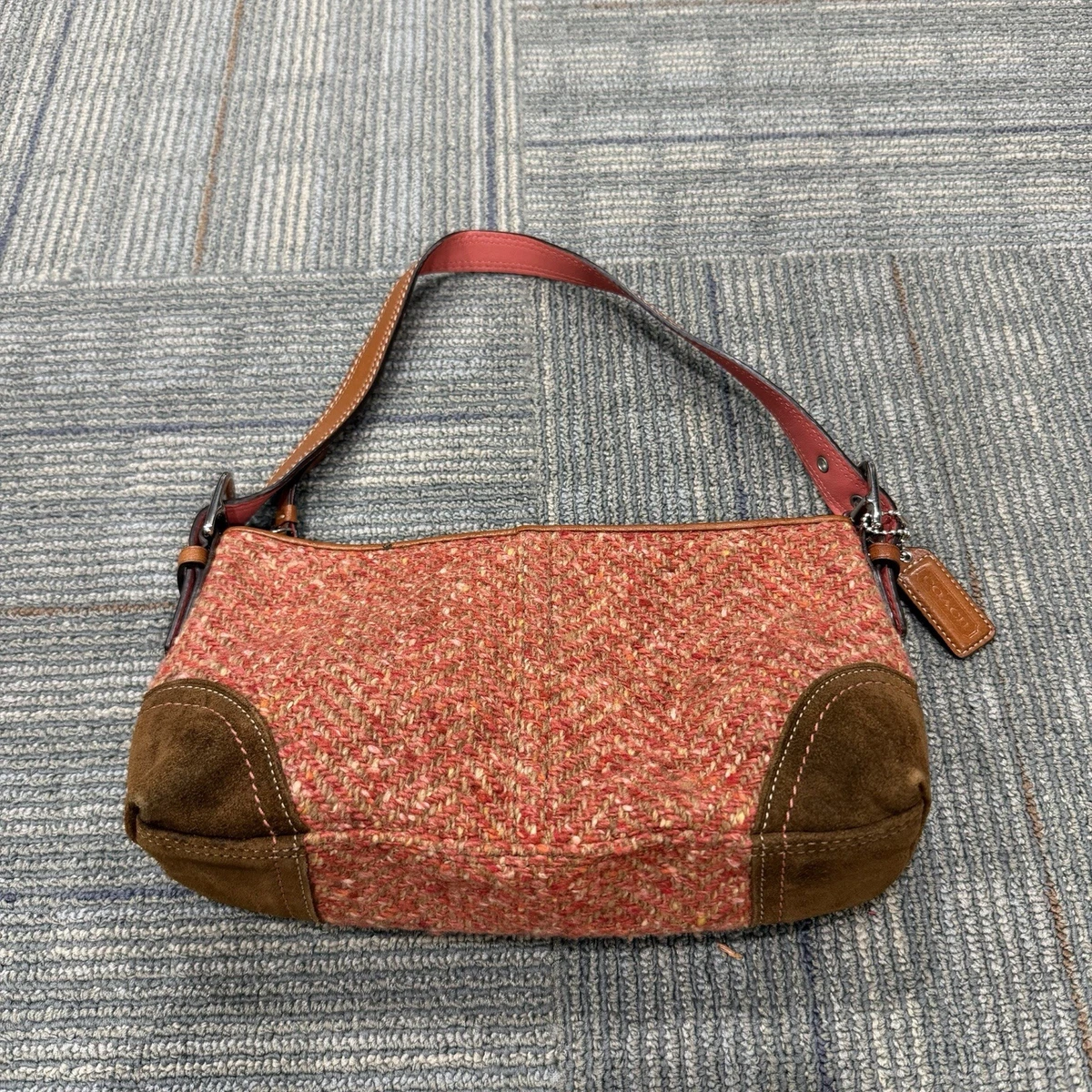 Coach Hampton Suede Exterior Shoulder Bag Bags & Handbags for