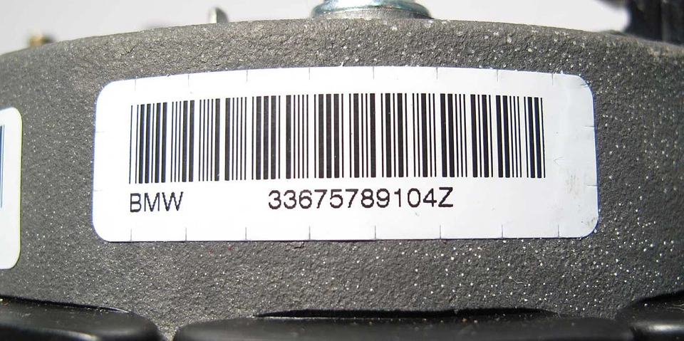 BMW E39 E46 X5 2000-2006 redondo deportivo M volante airbag OEM Foto 3 de 4