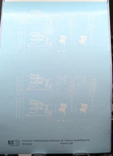 K4 Supply Ho Scale Decal, Richmond, Fredericksburg & Potomac 50' Boxcar, VA Logo