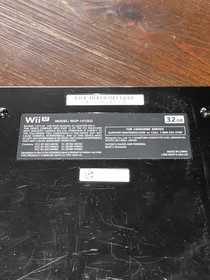 Nintendo Wii U  Console  - Black (WITHOUT POWER CABLES)