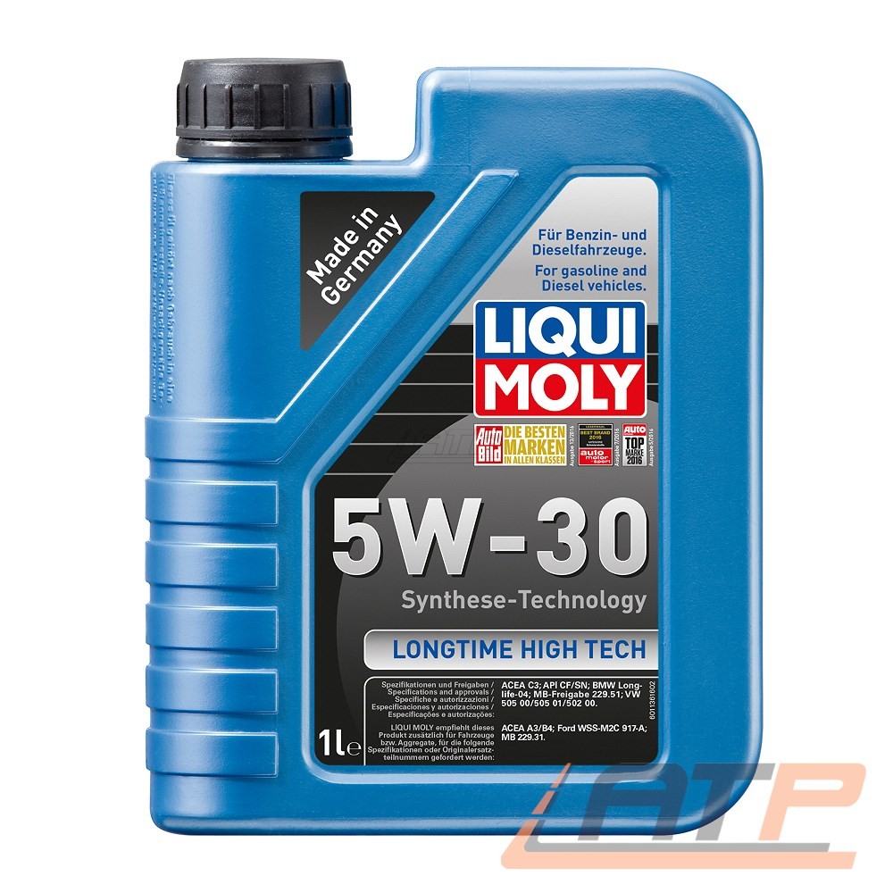 1 L Liter Liqui Moly Longtime High Tech 5W-30 MOTOR-ÖL MOTOREN-ÖL 32054247-image