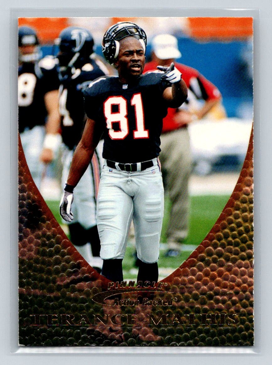 1997 Action Packed #48 Terance Mathis Atlanta Falcons