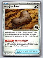 Antique Jaw Fossil 068/088 Common Perfect Order Pokemon Near Mint