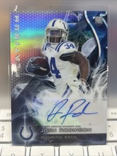 2015 Topps Platinum Rookies Pulsar Refractor 32/50 Josh Robinson Auto RC 1s7