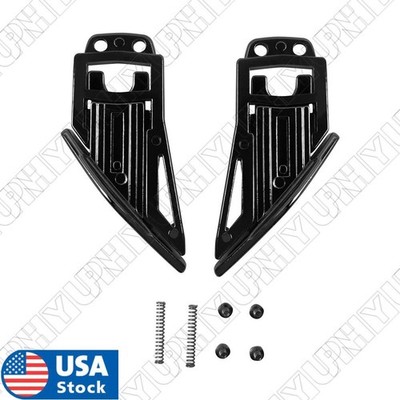For AGV Pista GP R GP Helmet Visor Pivot Kit Base Plate+4 Screws+2 Springs Visor