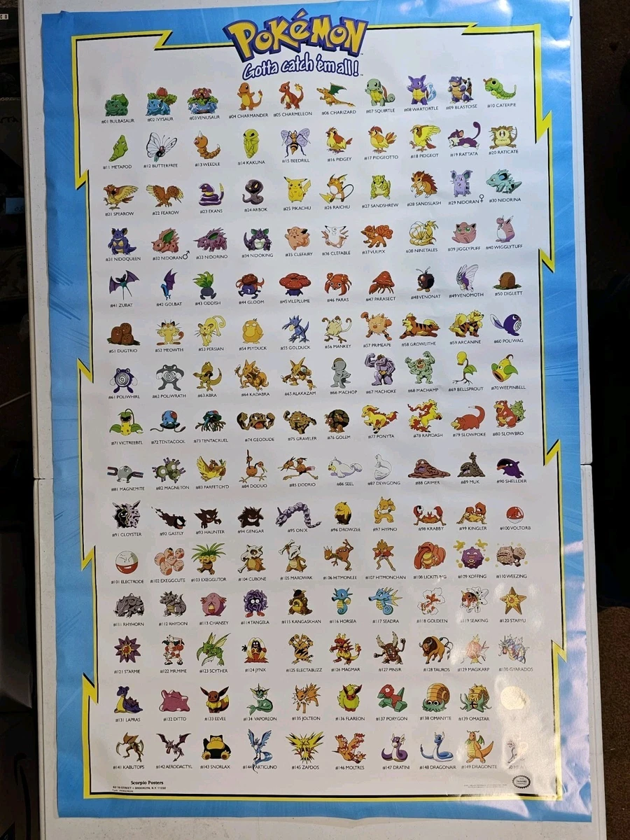 pokemon poster products for sale | eBay