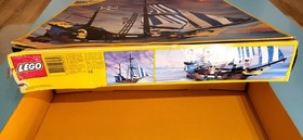 Lego Pirates 6274 Caribbean Clipper Original Box Only. blue skirts 80s 90s vintage 