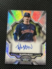 Topps Tier One - Breakout Autographs Kyle Manzardo #BOA-KM Numbered /10 Auto