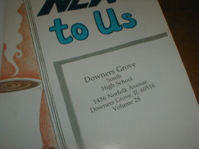 1993 Downers Grove South High School DuPage County Illinois DGS