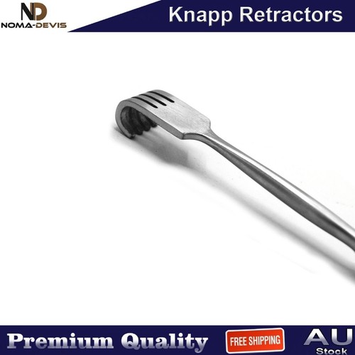 Surgical Retracting Tissues Ophthalmic Knapp Retractor Medical 4 Prongs Tools - Picture 4 of 4