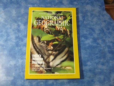 NATIONAL GEOGRAPHIC May 1992 INDIA WILDLIFE Solar Eclipse GEORGIA DNA Profiling