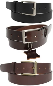 Genuine Full Grain Leather Men's Belt Australian Seller Work and Play 45012