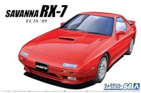 Aoshima Das Modellauto Nr. 64 Mazda FC3S Savanna RX-7 1989 1/24...