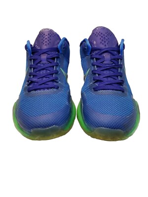 Nike Kobe 10 X Emerald City Men Shoes 2015 Sz 9.5 Blue/Green  display picture 2