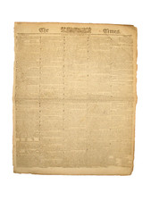 Original Times Newspaper 1811 Edition random TWO per bid 200 year old Georgian
