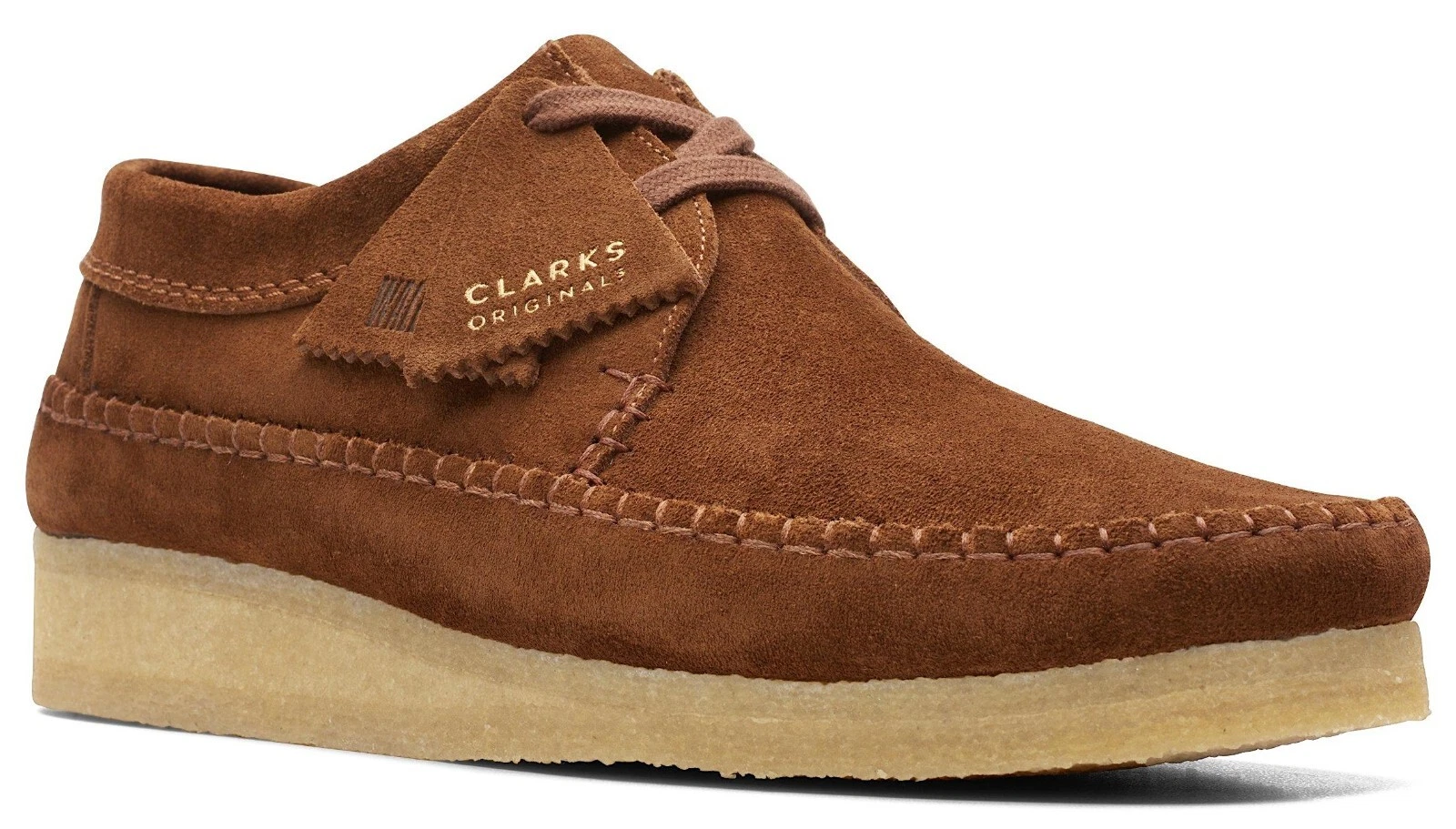 Scarpe stringate Clarks Originals da uomo Weaver Oxford Cola scamosciate marrone 26165082