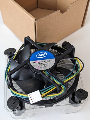 Intel copper core heatsink & fan E97378-001 for i3 i5 i7 LGA 1155 1156 1150 1151