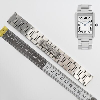 Cartier Tank Solo 22mm Steel Bracelet W5200014