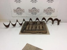 Helicoid Flight Spiral Conveyor Screw 106"L 12"Screw Dia. 12"Pitch 4"Shaft Dia. 