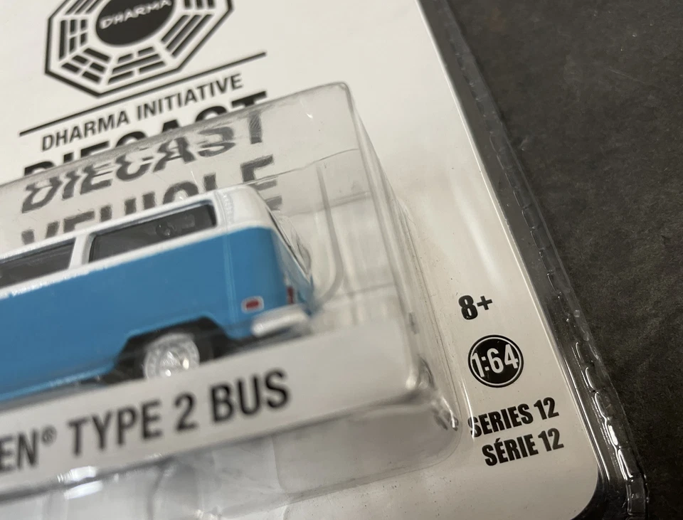 Greenlight Hollywood Dharma 1971 Volkswagen Type 2 Bus Diecast 1:64 Series 12 - Image 3 of 4