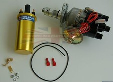 New 45d Electronic Ignition Distributor With Sport Coil For Mg Midget 1955-1979