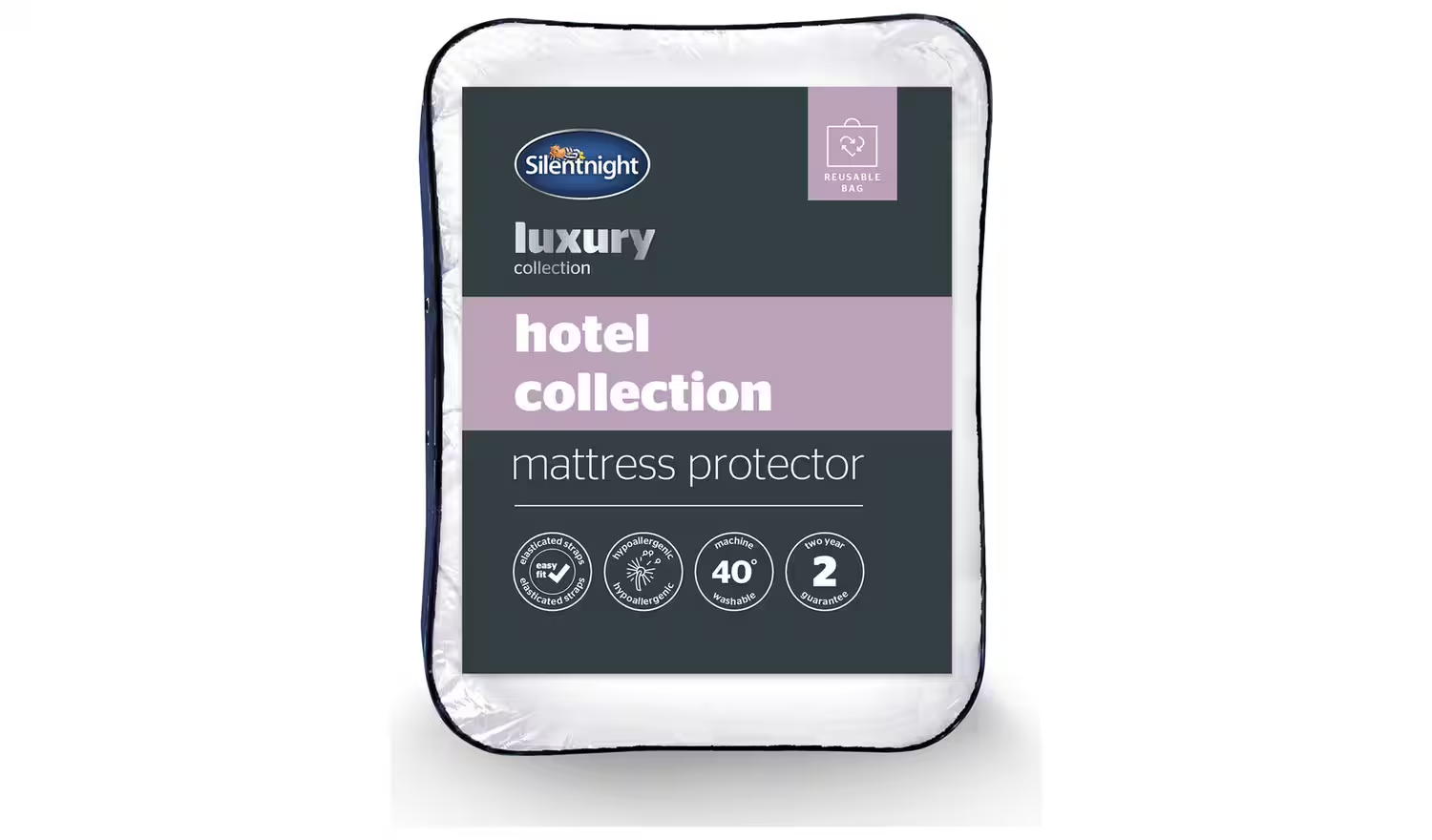 Silentnight Mattress Protector Luxury Hotel & Home Collection Single