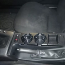 For BMW E46 325 328 330 99-06 Center Console Drink Cup Holder Coin Storage UK