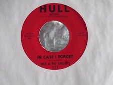 45  SHEP  THE LIMELIGHTS HULL RECORDS IN CASE I FORGOT / IM A HURTING INSIDE