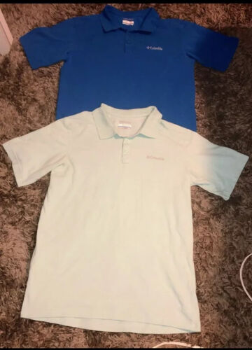 Mens Columbia Polo Shirt Bundle (2) Size Medium | eBay