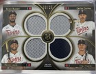 2024 Topps Museum Quad Relic SP Twins Buxton Correa Lewis Kepler /25