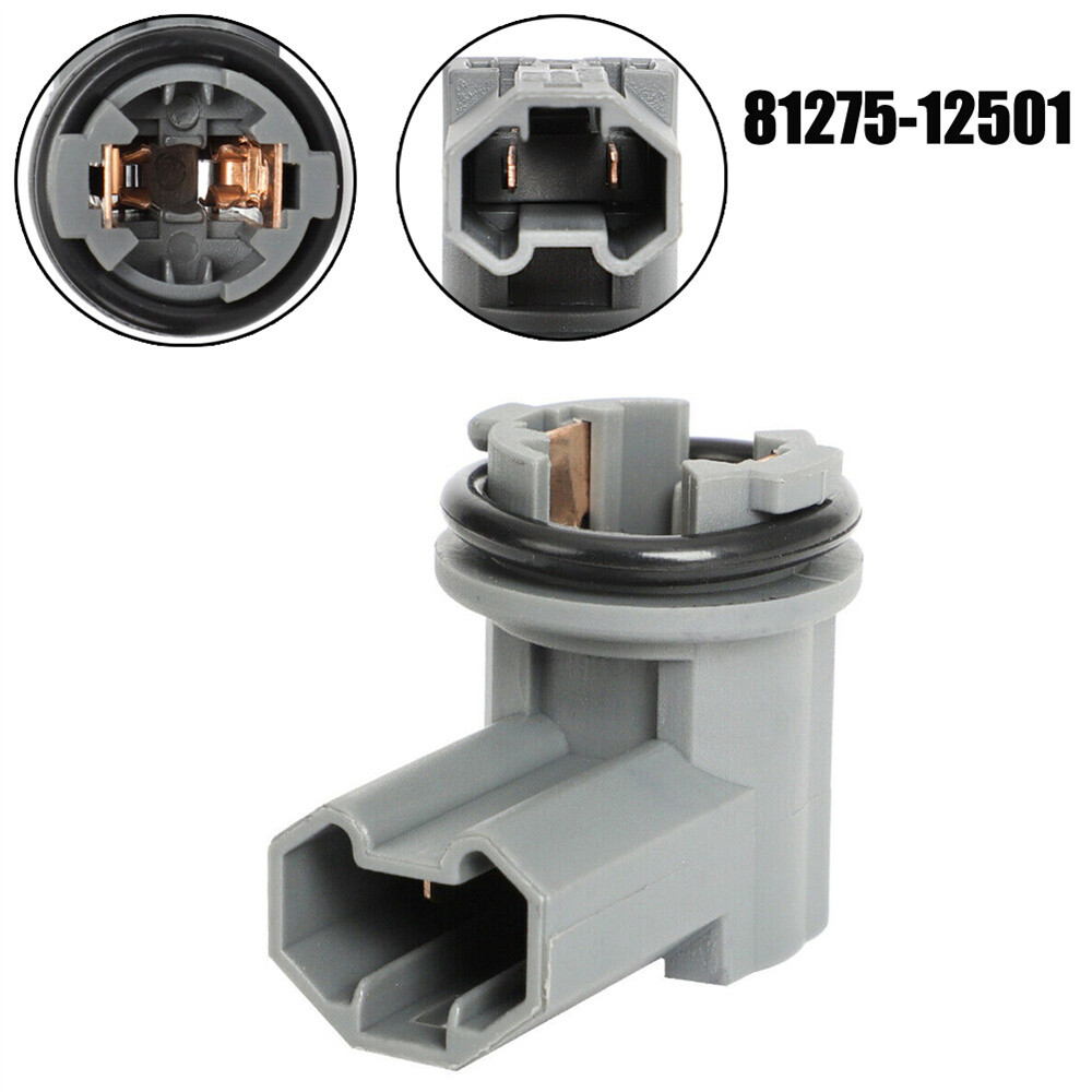 2pcs Taillight Bulb Sockets 81275-12501 8127512501 For Toyota RAV4