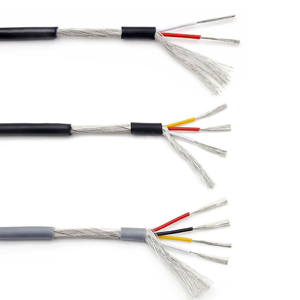 2/3/4/5/6/7/8-Core Shielded Audio Headphone Signal Cable UL 2547