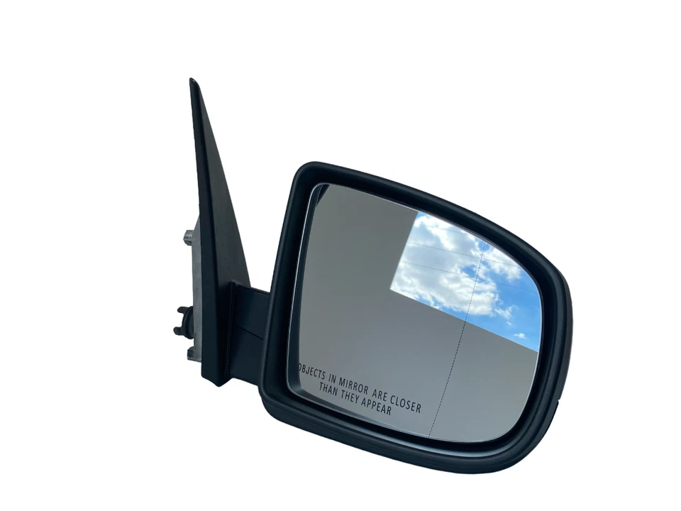 #169 ESPELHO LATERAL DIREITO BRANCO DO PASSAGEIRO PARA BMW X5 07-13 TOTALMENTE MONTADO - Imagem 2 de 4