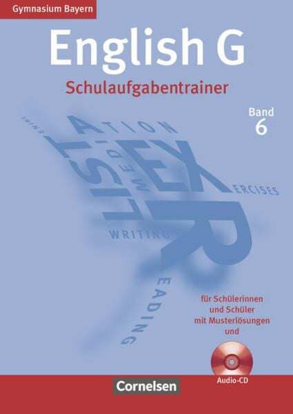 Thumbnail - English 6: 10. Jahrgangsstufe, Gymnasium Bayern. Schulaufgabentrainer