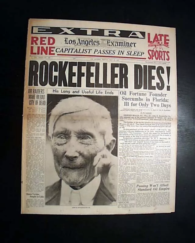 Last surviving grandchild of oil baron John D. Rockefeller dead at 101, Nation and World