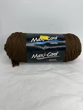New Maxi-Cord Twisted Brown 35913 polypropylene 200 Yds 6 mm Macrame