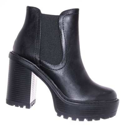 pull on chunky chelsea boots