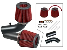Matte Black Ram Air Intake Kit +Filter For 1988-1995 Ford F250 5.8L V8 Non-MAF