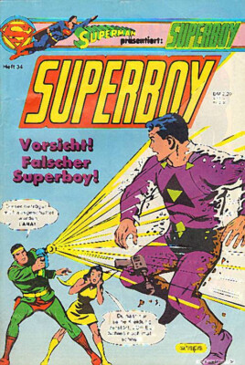 Superboy Nr 34 Ehapa Verlag 1985 DC