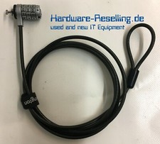 Kensington Laptop Lock With Numeric Code, 3 Numbers Black